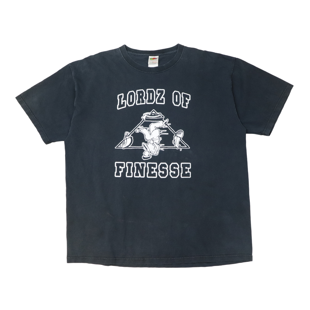 Vintage Lordz Of Finesse Black T_Shirt Size XL